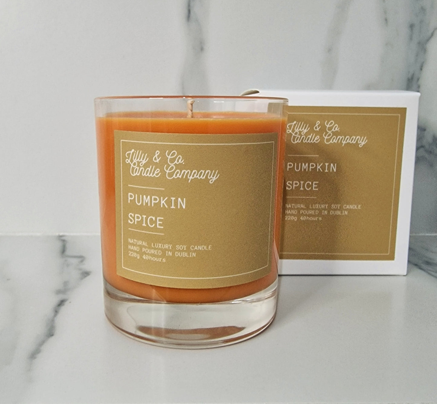 Pumpkin Spice 》Cotton Wick Soy Candle